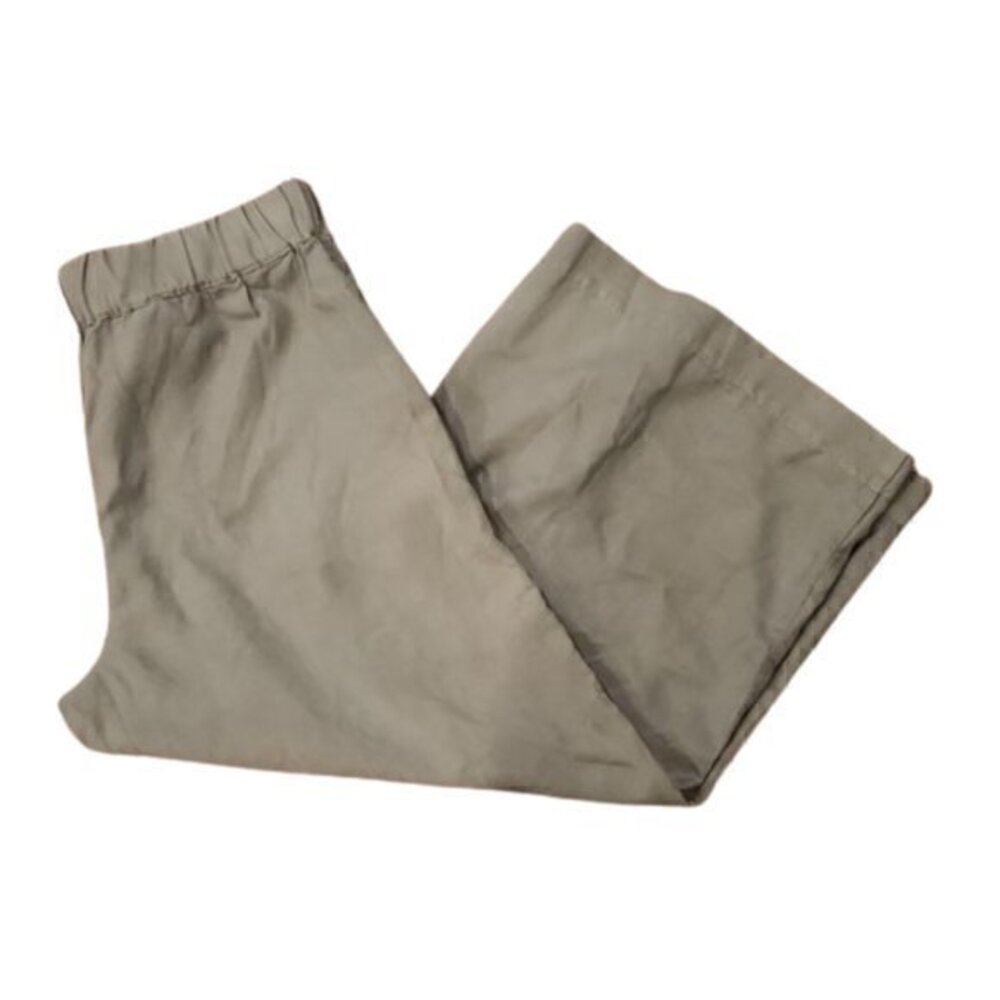 [Fresh Produce] Gray Wide Leg Capris - Size M